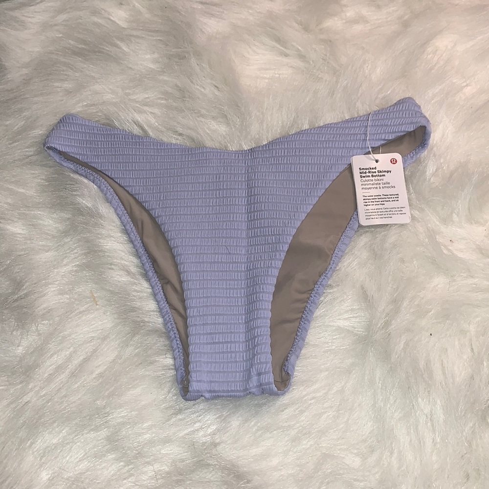 Lululemon Smocked MR Skimpy Swim Bottom